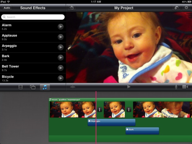 ken burns effect imovie