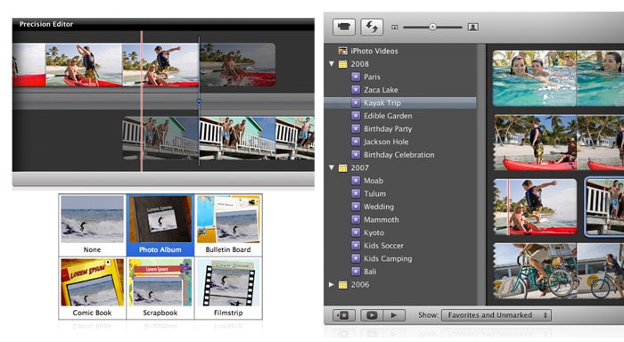 imovie efeitos legais