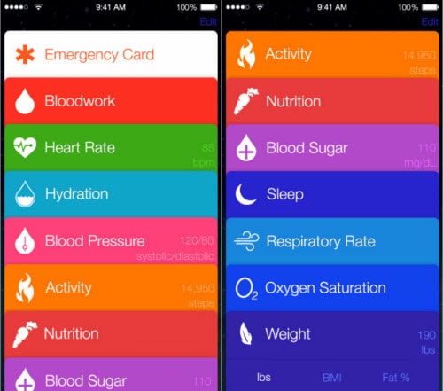 Apple Healthbook