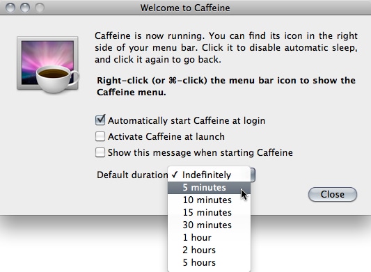 must-have software for mac os x 10.11 caffeine