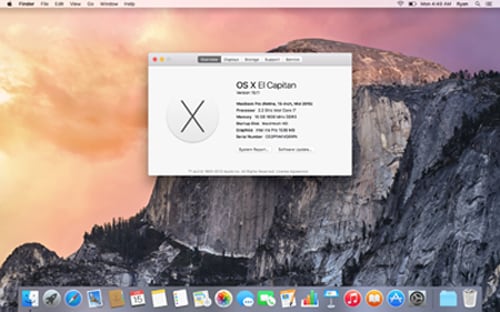 how much does it cost for os x el capitan