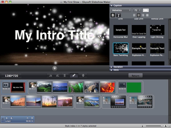 Iskysoft Slideshow Maker For Mac Free Download