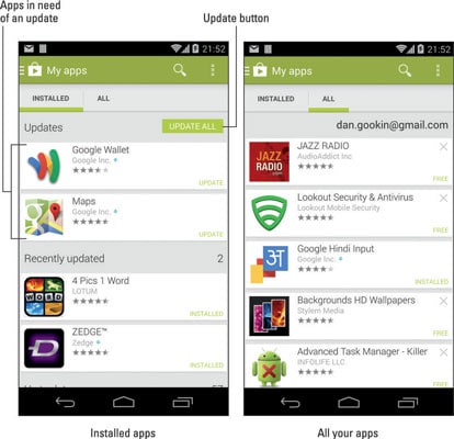 app manager for android