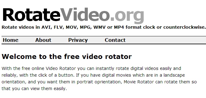 rotate mp4 video online free
