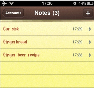 iphone notes sync gmail