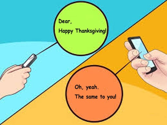 happy thanksgiving message