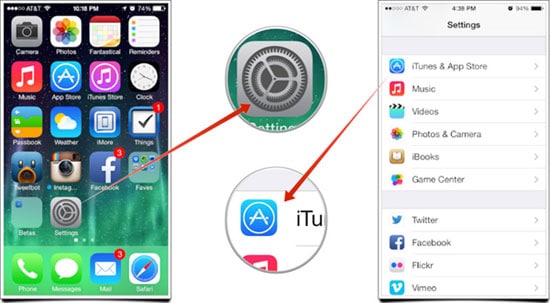 delete apps from iPhone or iPod touch