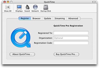 update quicktime on mac