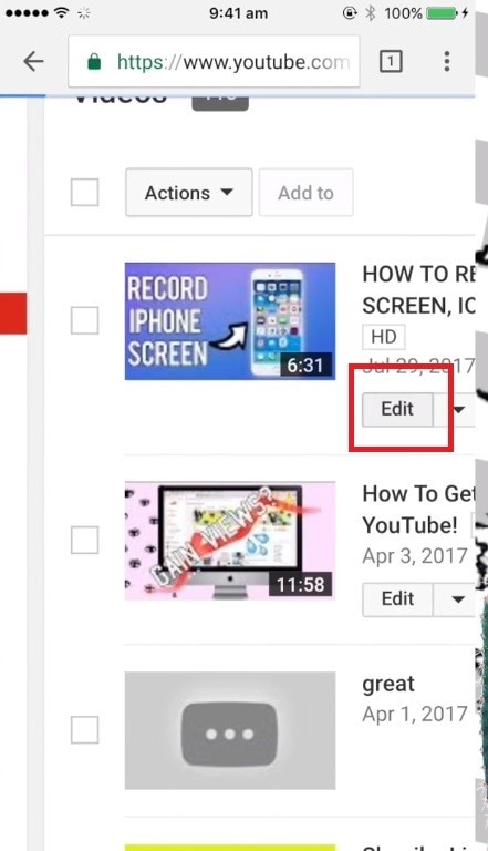 add video thumbnails youtube