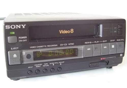 MAGNETOSCOPE SONY EV-C8E HI8 VIDEO 8 8mm LECTEUR ENREGITREUR K7 CASSETTE  VCR - Cdiscount TV Son Photo