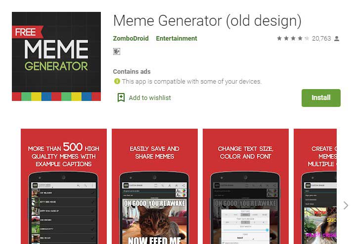 MEME Maker MEME Generator APK for Android Download