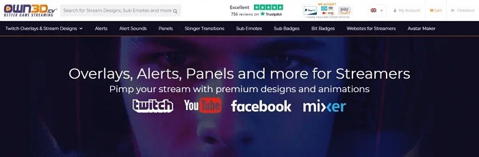 best twitch overlay websites