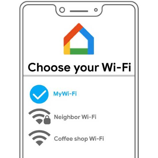 select the same Wi-Fi