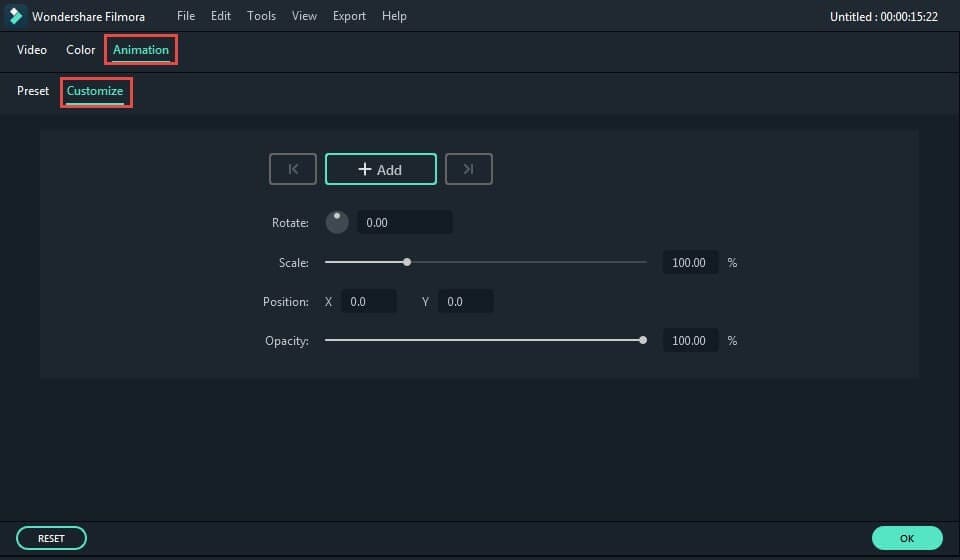 keyframing steps