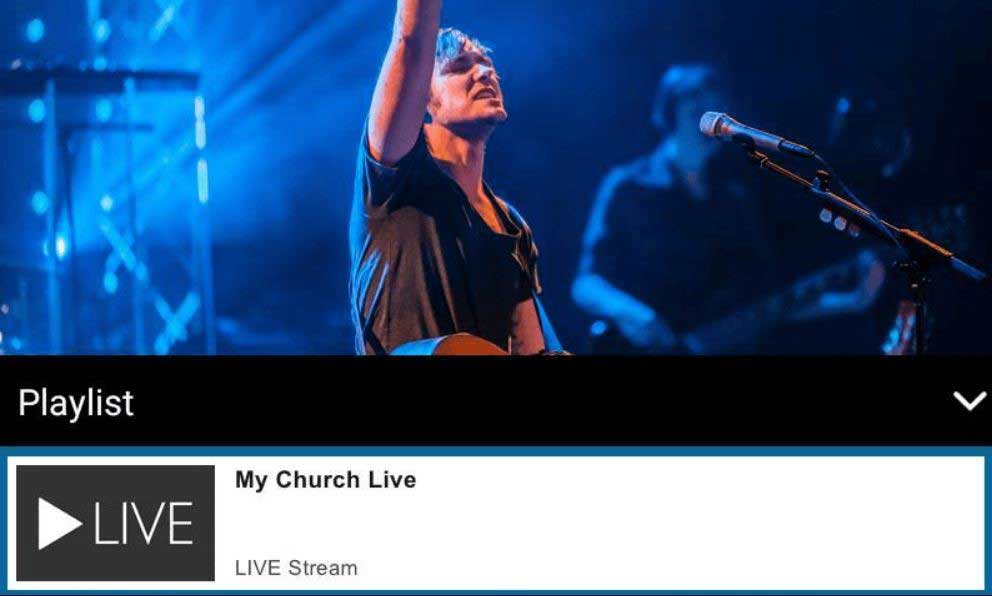 live video streaming services for churches