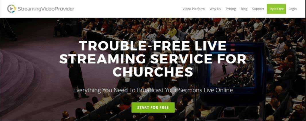 top live streaming services for churches