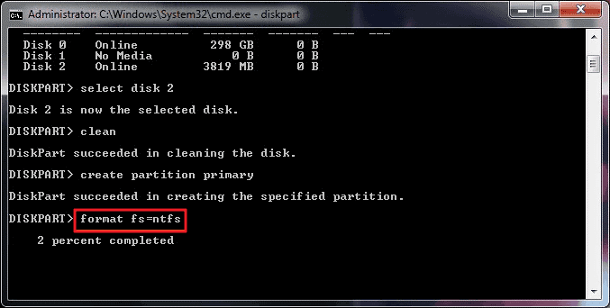 How to Diskpart Erase/Clean a Drive Through the Command Prompt