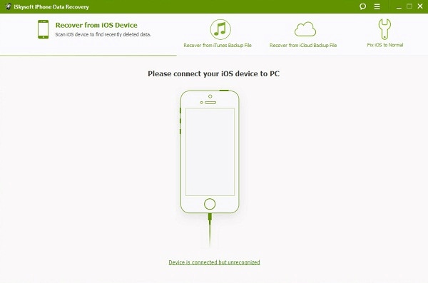 iskysoft free iphone data recovery