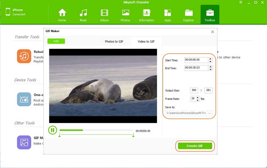 How to convert video to animated GIF with VeryUtils Video Editor software  [High Quality]?