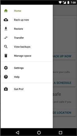 backup samsung messages via SMS Backup & Restore