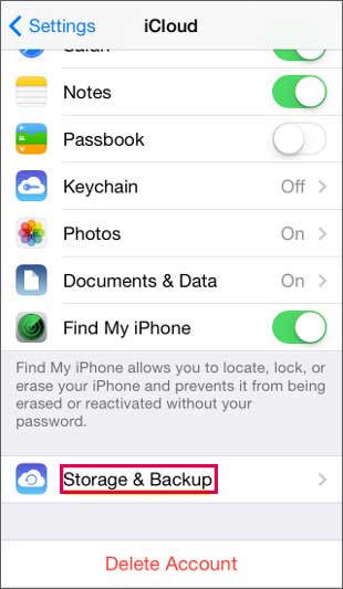 transférer contacts icloud