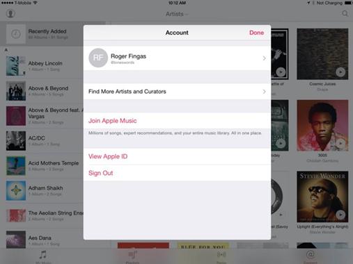 apple id for apple music