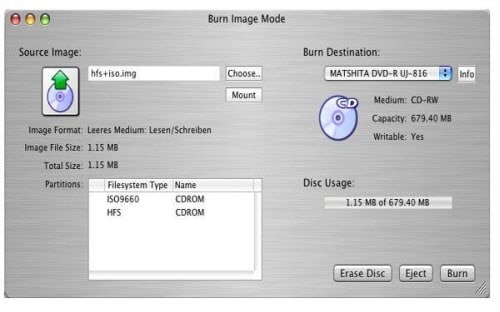 burning program for mac free