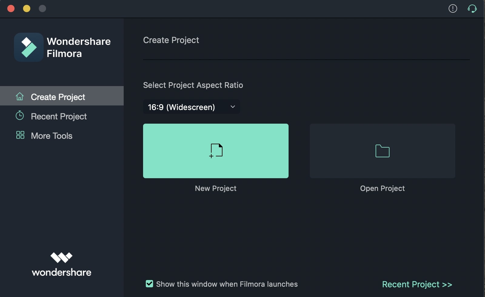 launch filmora video editor