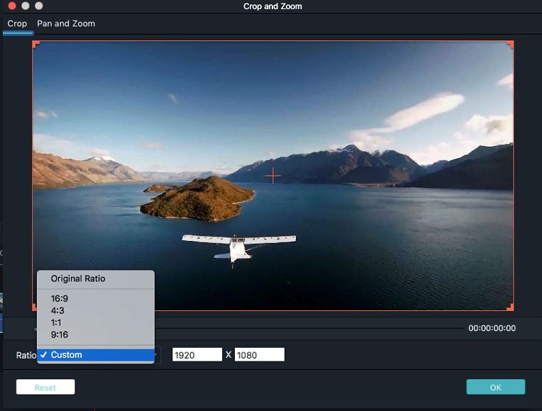 how to zoom in on imovie on mac