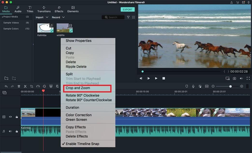 how to save an imovie project