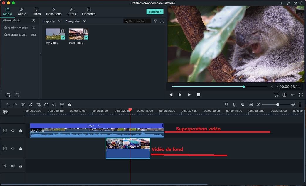 comment corriger les couleurs en alternative à imovie