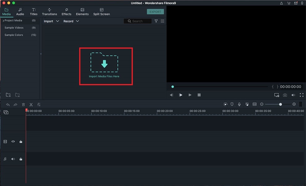 load videos on audio editor mac
