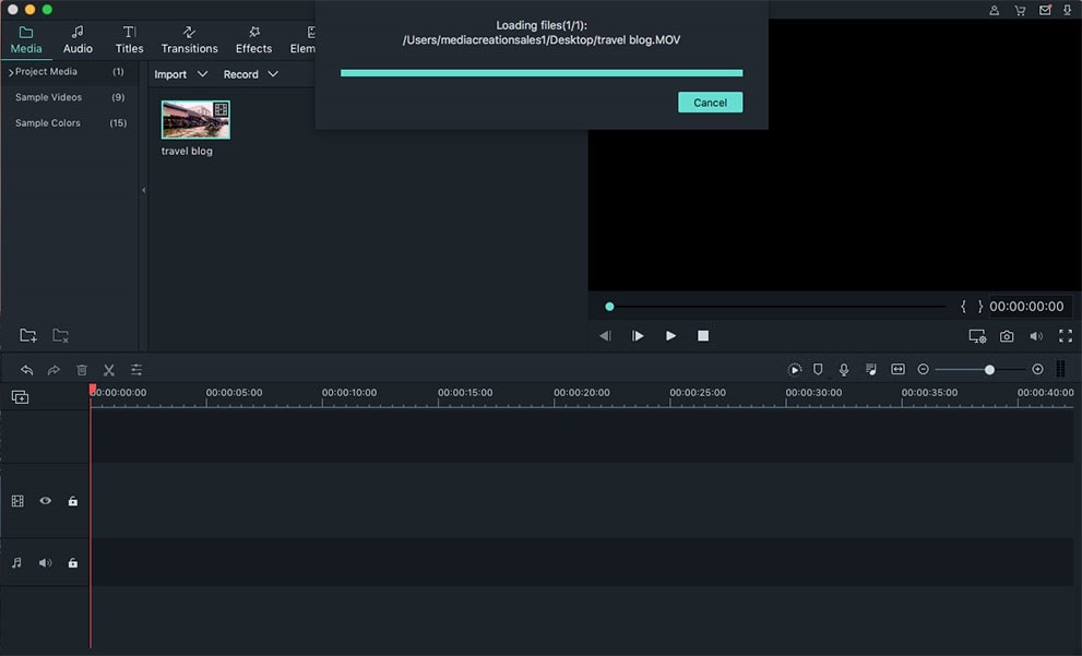 launch filmora video editor