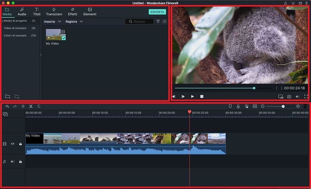 app video editor testo