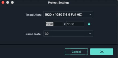 change aspect ratio mac