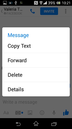 delete facebook message android 01