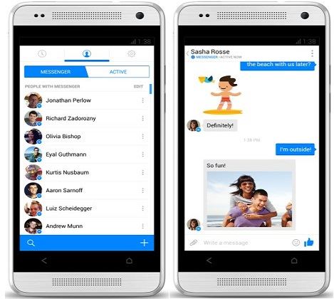 facebook messenger old version iphone