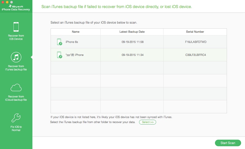 recover lost messages from iphone 6s