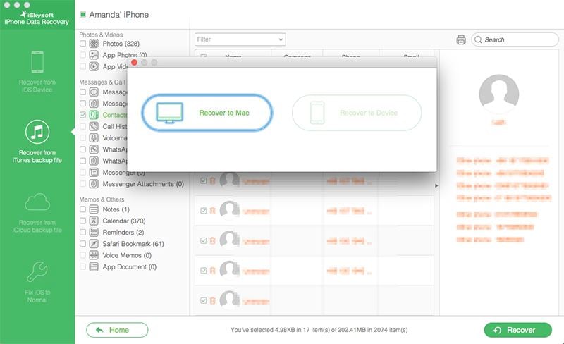 retrieve iphone documents