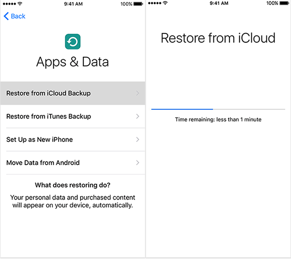 How to Restore iPhone 7 from iCloud Backup How to Restore iPhone 7 from iCloud Backup