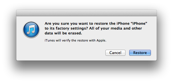 iphone restore dfu