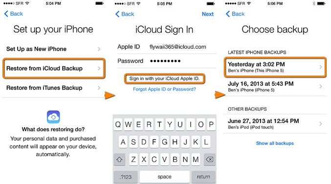 how to transfer text messages from iphone