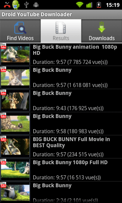 Droid YouTube Downloader