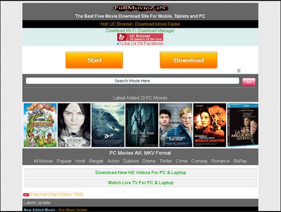 free movie download sites for android