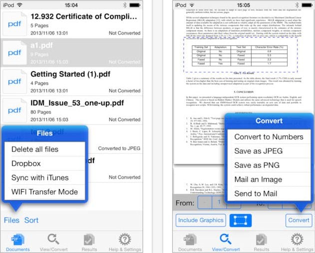 converter pdf para pagar sobre o ipad