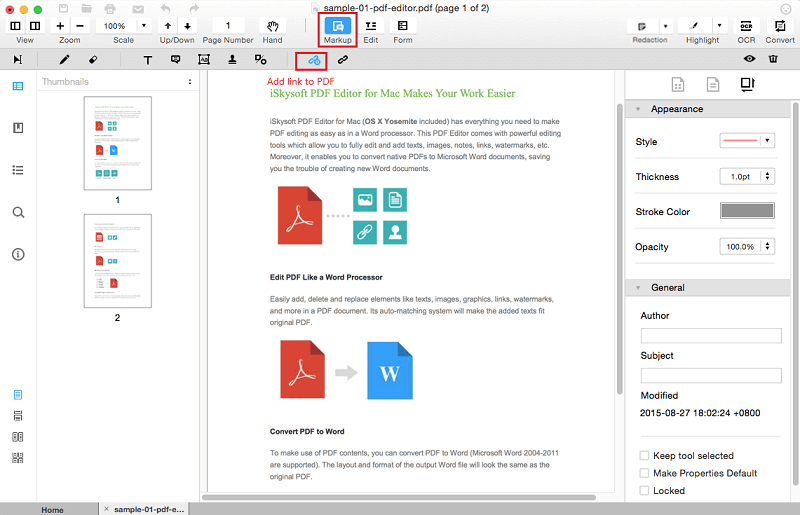 iskysoft word to pdf converter for mac