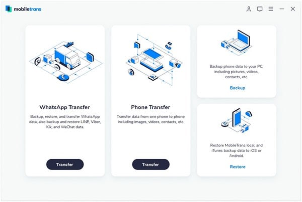 launch android to iphone transfer