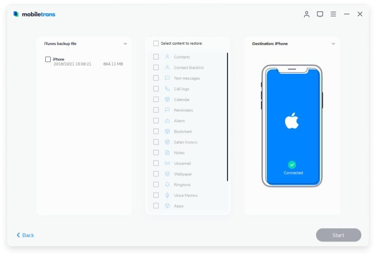 transférer iCloud à Android