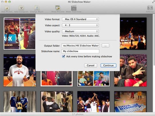 4K Slideshow Maker for Mac