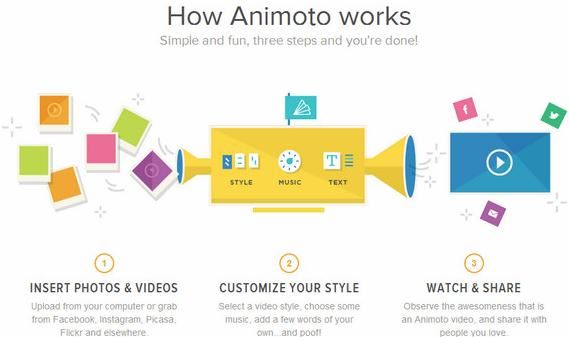animoto free video slideshow maker